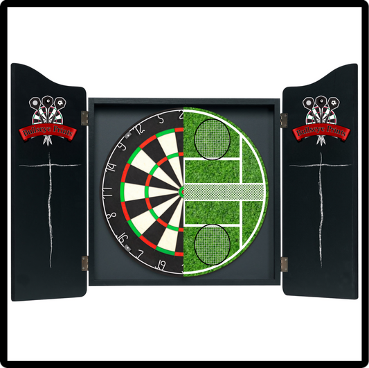 DART-TENNIS Dartboard Card Overlay - 6 Tennis Prints Included